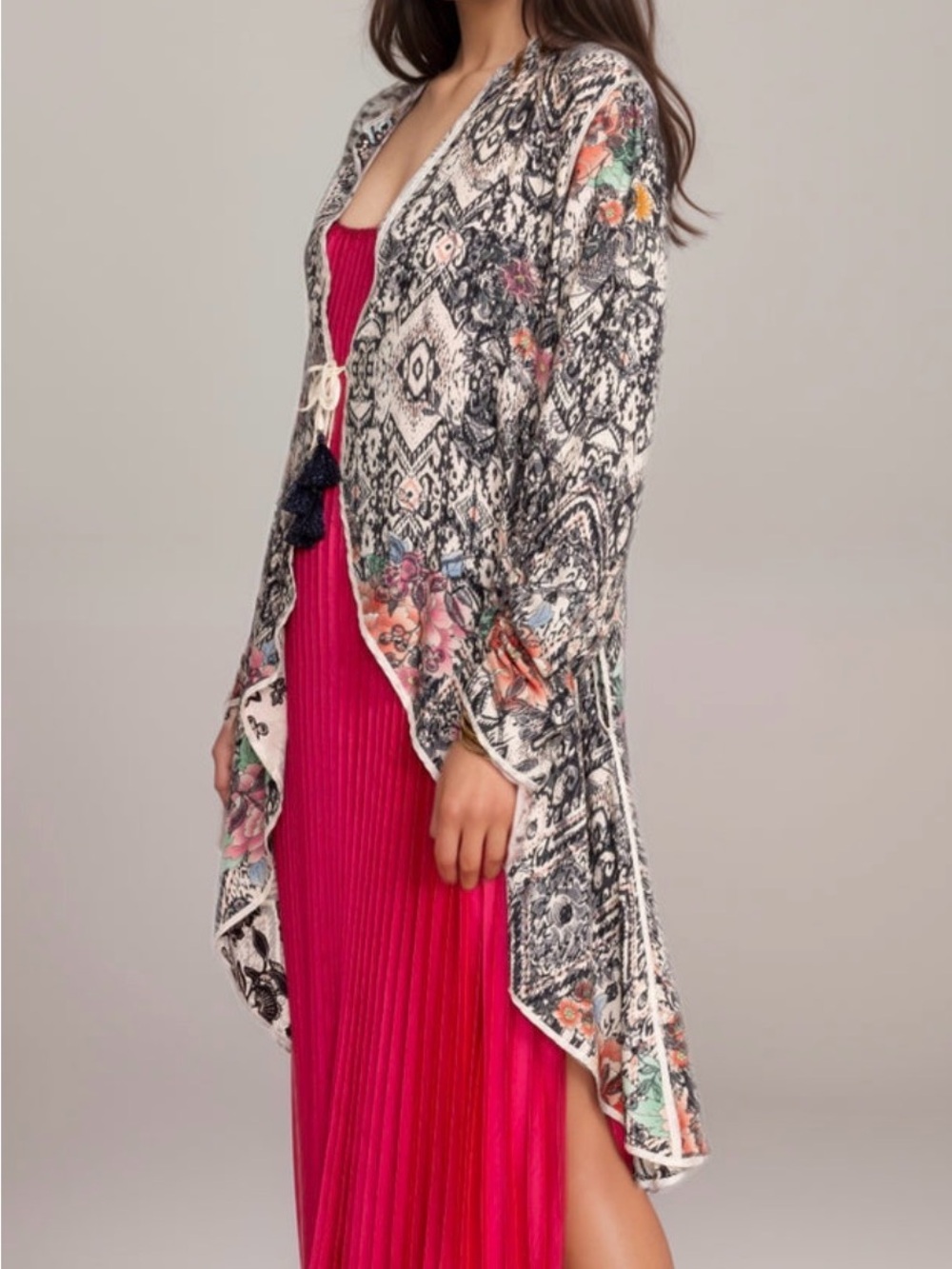 Johnny Was Ryder Long Reversible Coat - Vassilia size XS